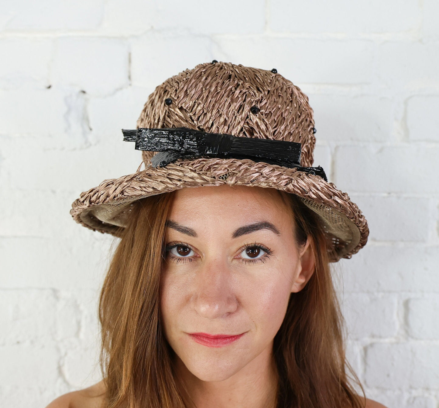 1960s Mr. John Brown Raffia Hat