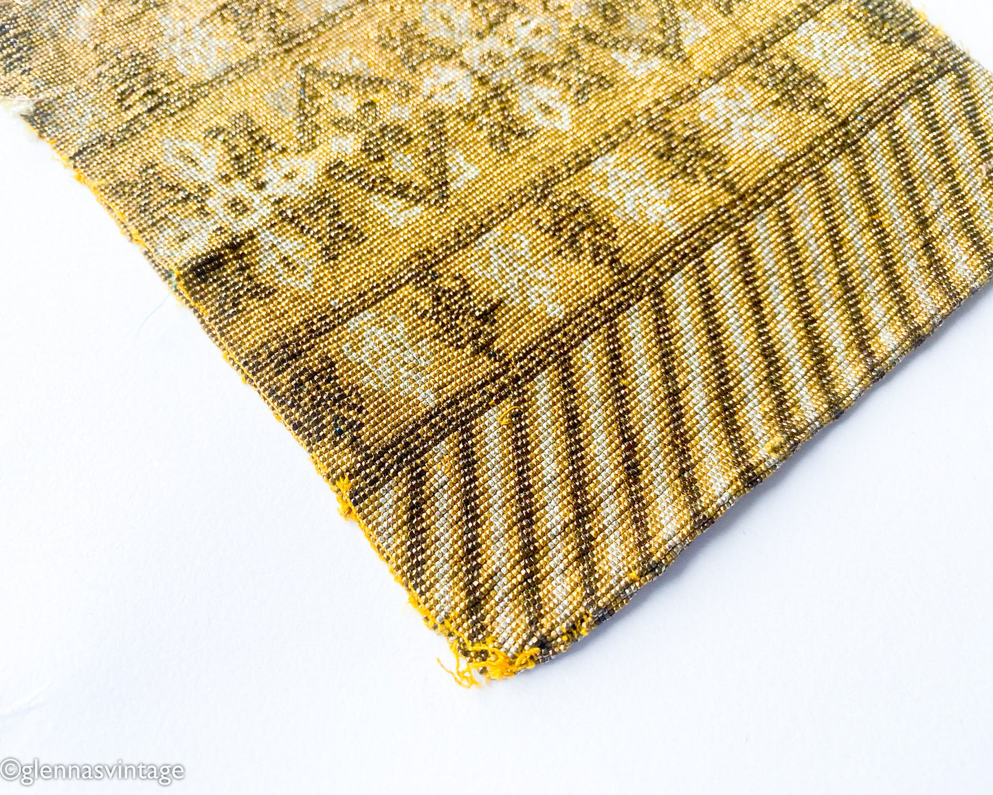 1900s MicroBeaded Evening Bag | 1900s Gold & Bronze Micro Bead Purse | Art Deco Bag