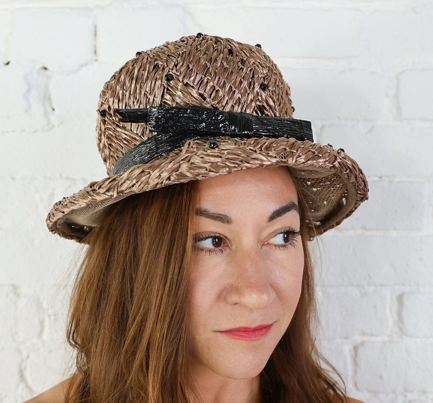 1960s Mr. John Brown Raffia Hat