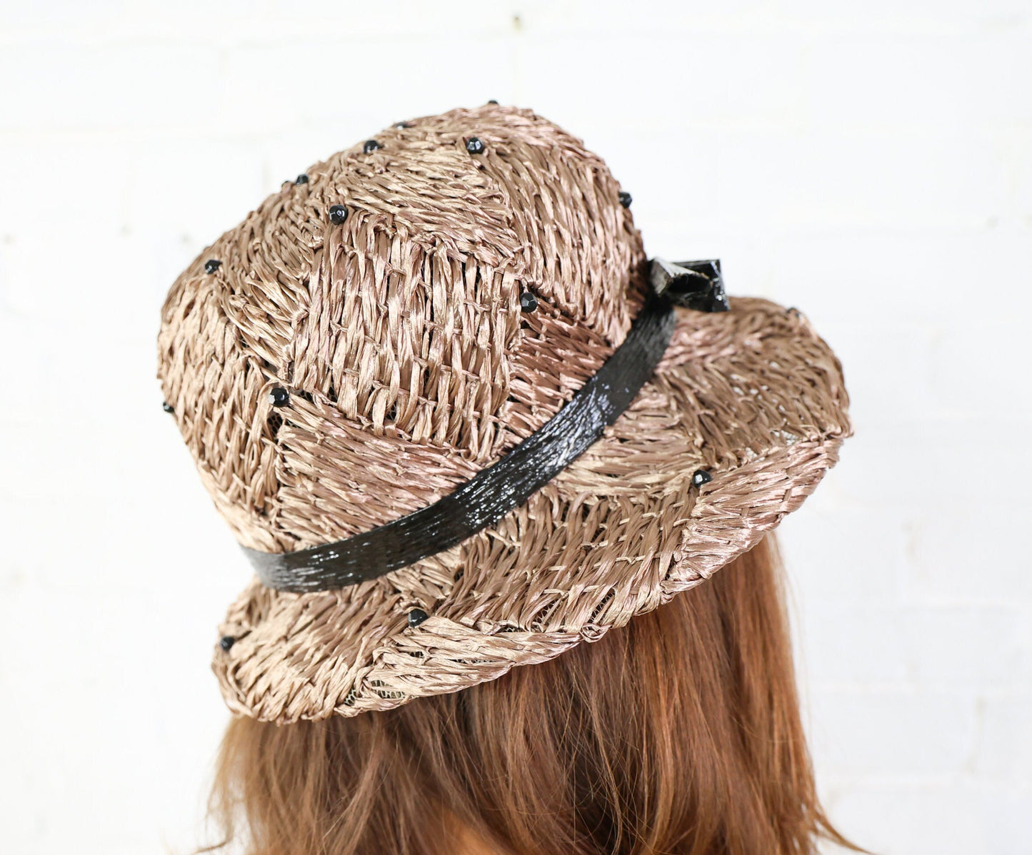 1960s Mr. John Brown Raffia Hat