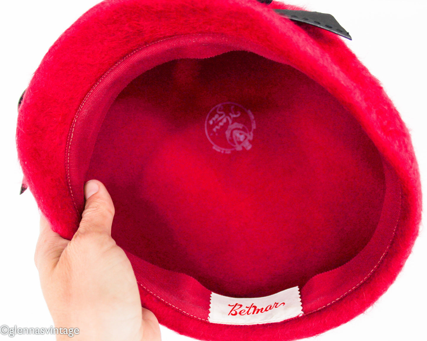 1960s Fuchsia Mohair Bubble Hat