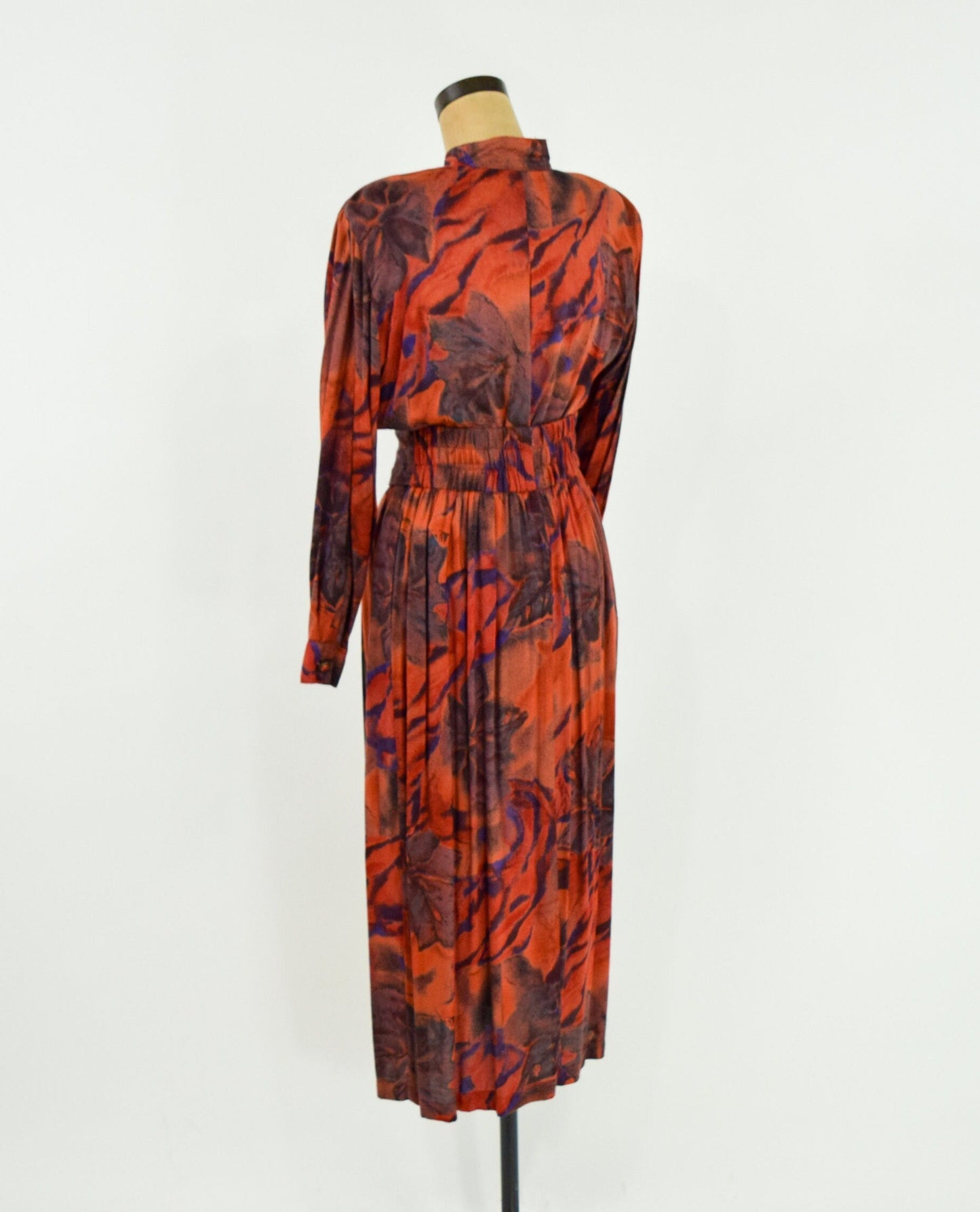 1980s Floral Skirt Set, , Large