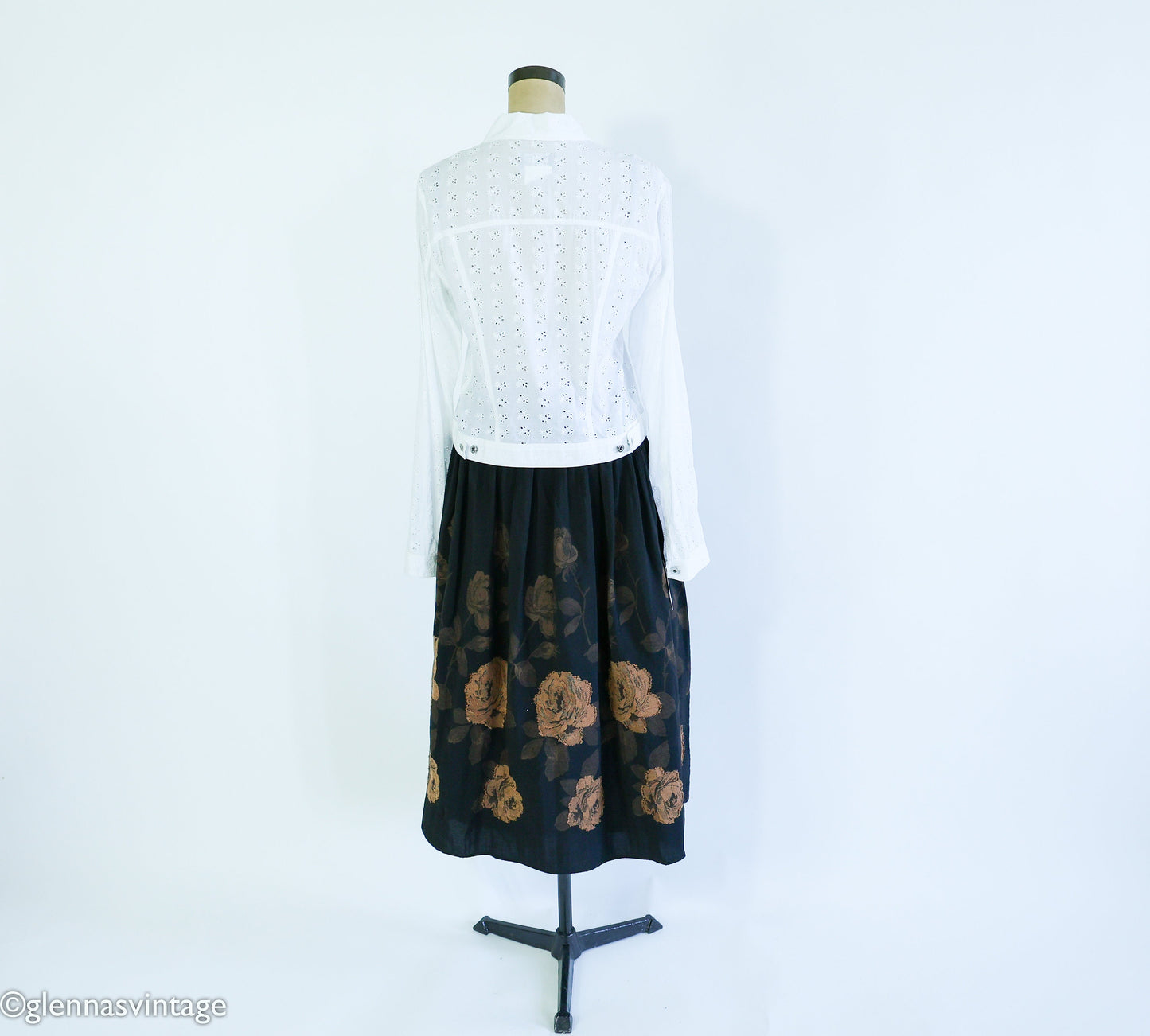 Dolce & Gabbana 1990s White Eyelet Jacket, Large
