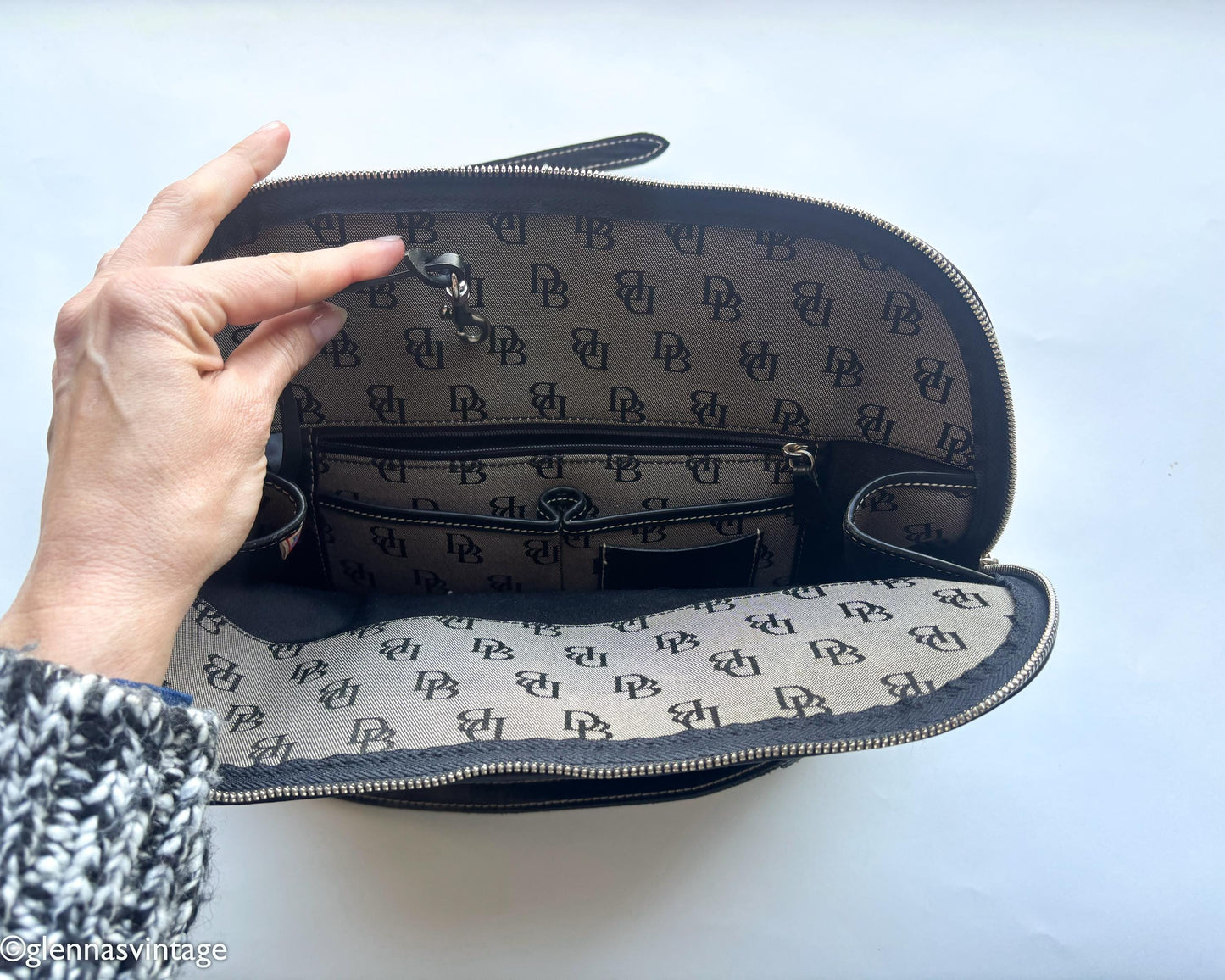 Dooney & Bourke Bowler Bag | Monogram Canvas Handbag