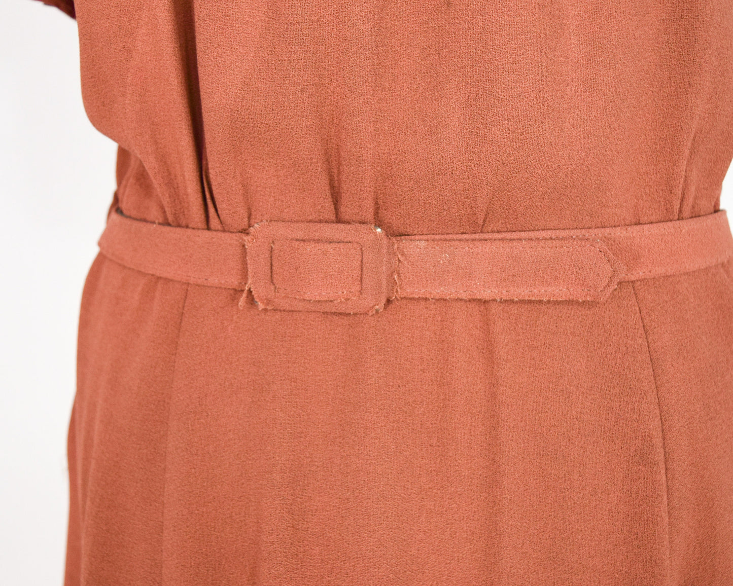 1940s Copper Beaded Evening Dress | 40s Orange Beaded Evening Gown | Old Hollywood | Large