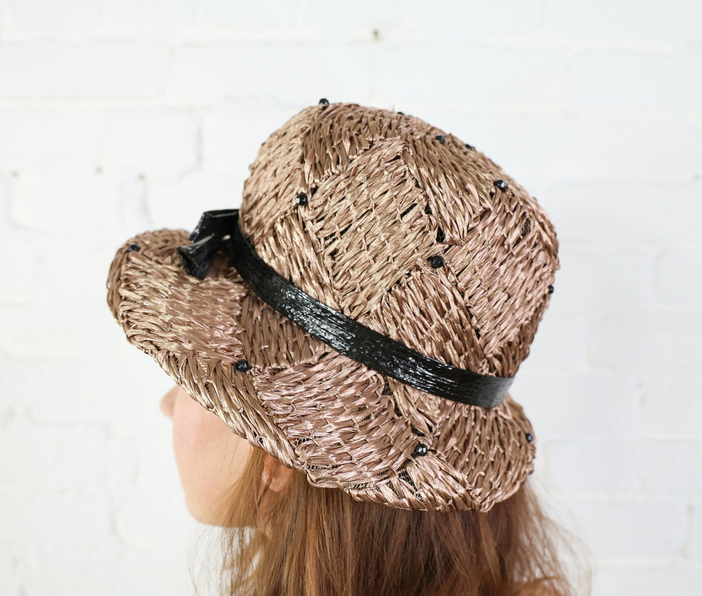 1960s Mr. John Brown Raffia Hat