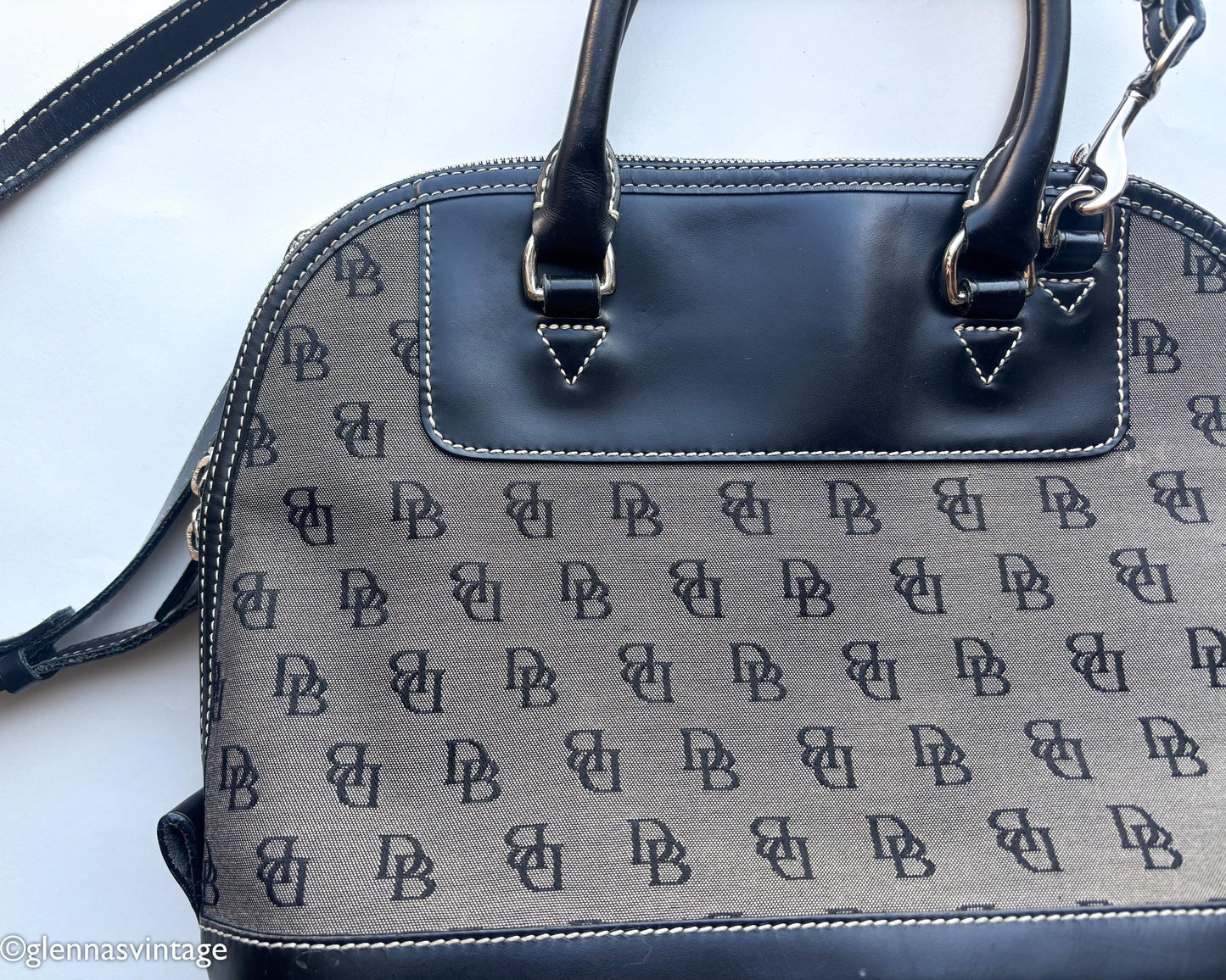 Dooney & Bourke Bowler Bag | Monogram Canvas Handbag