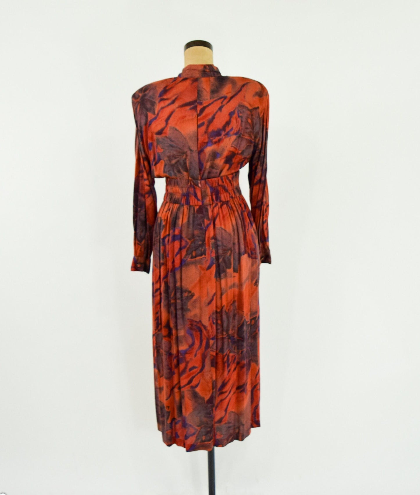 1980s Floral Skirt Set, , Large