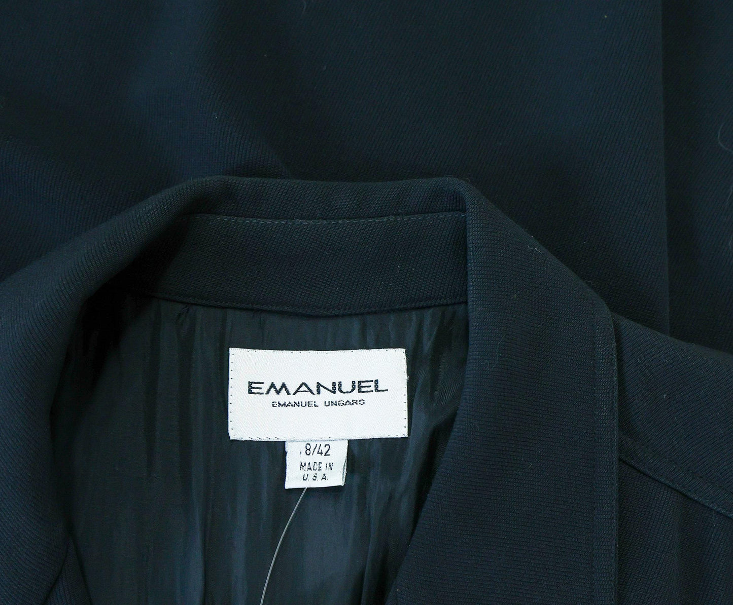 Emanuel Ungaro Black Sleeveless Dress 1990s, Medium