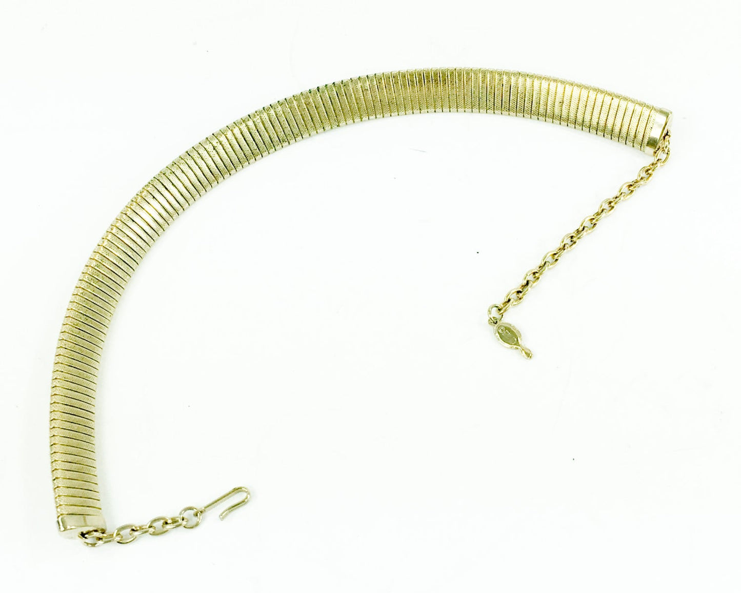 Vintage Sarah Coventry Gold Coil Choker | Adjustable 1960s Necklace
