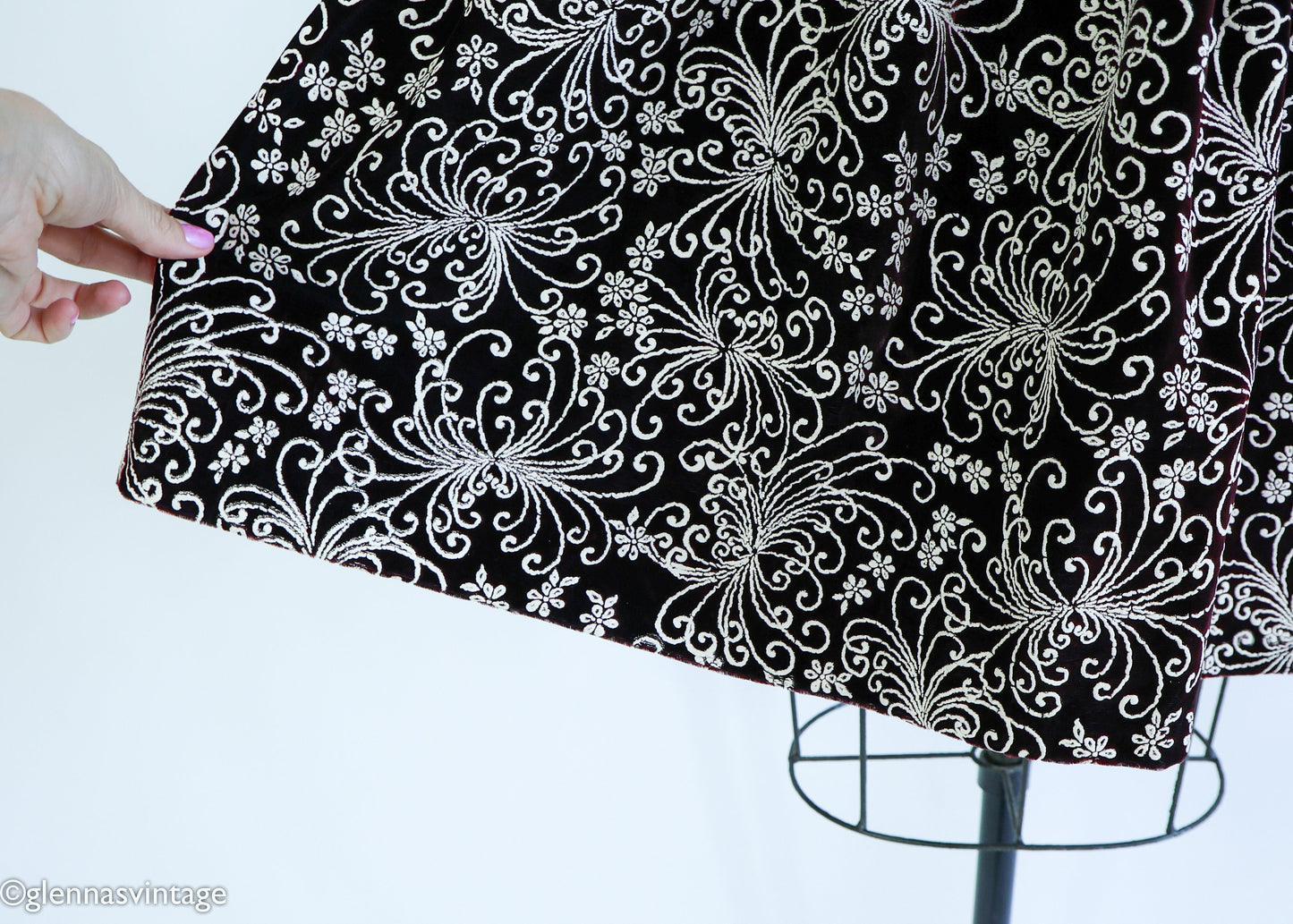 1990s Black Print Mini Dress | Betsey Johnson, Small