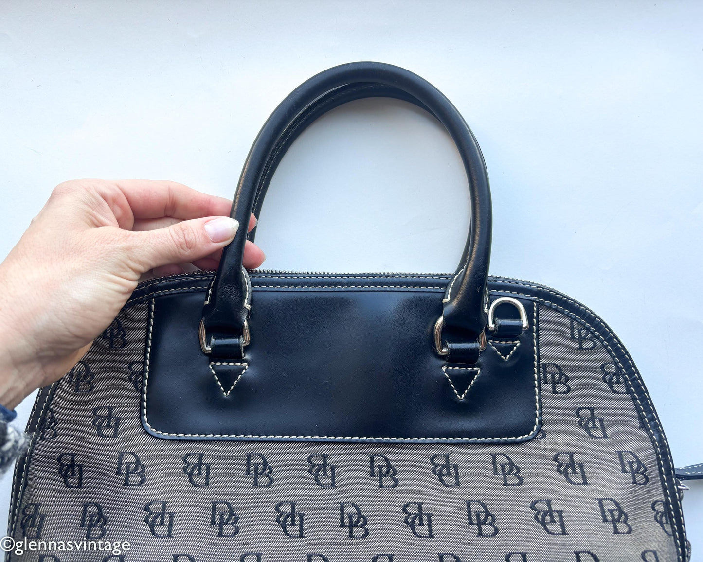 Dooney & Bourke Bowler Bag | Monogram Canvas Handbag