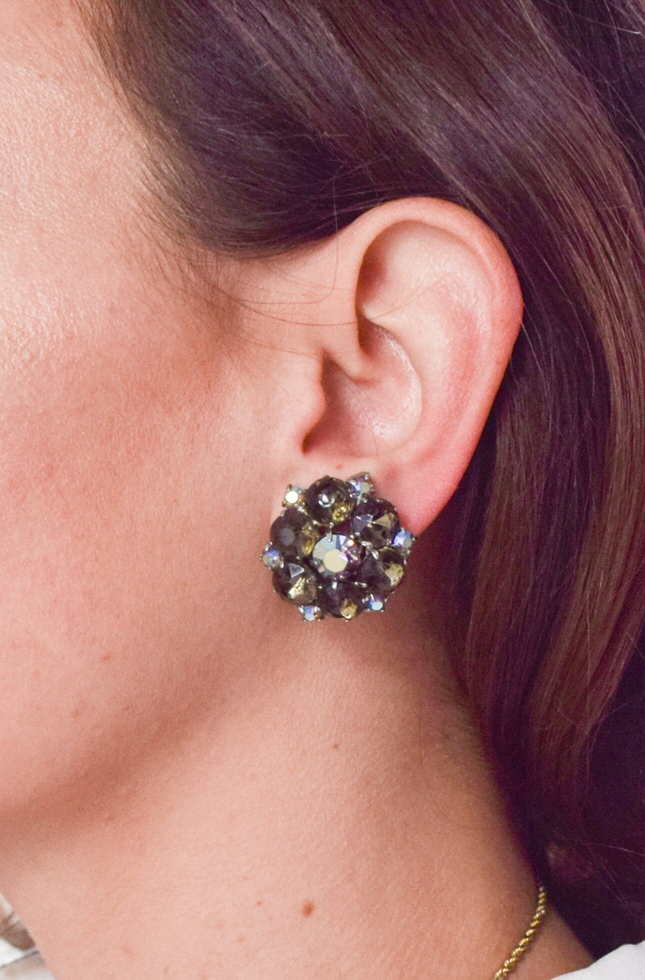 1950s Juliana Brooch & Earrings Set
