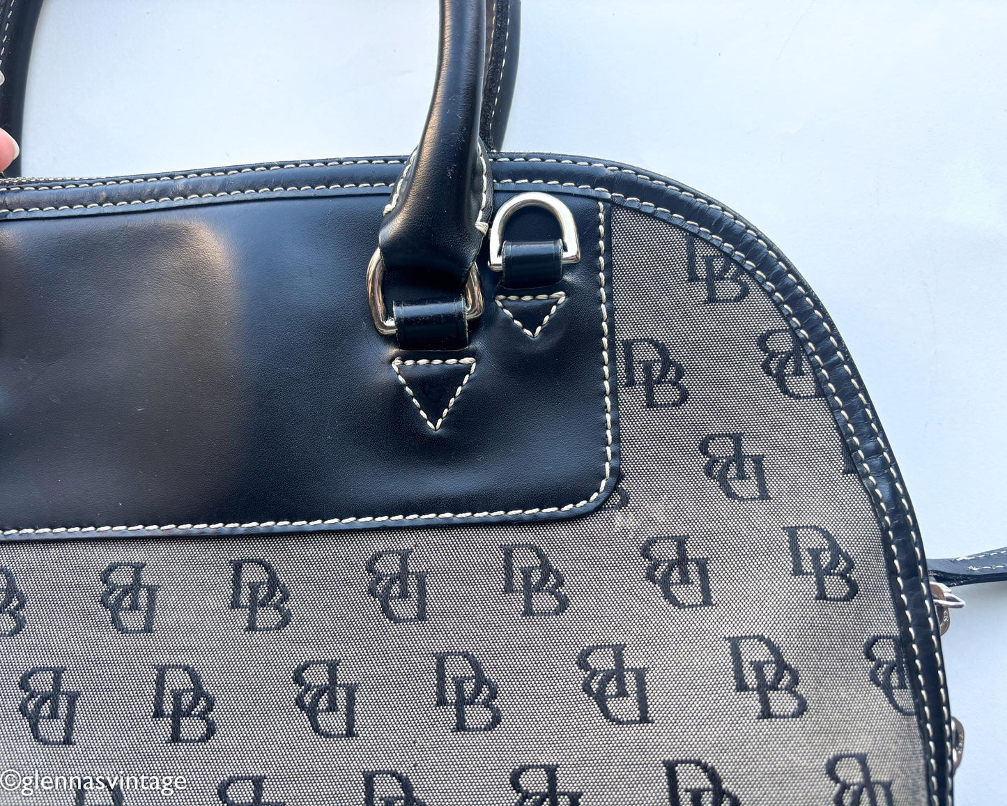 Dooney & Bourke Bowler Bag | Monogram Canvas Handbag