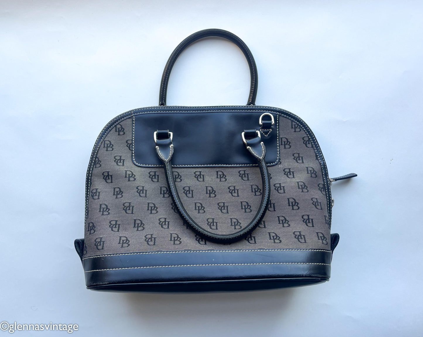 Dooney & Bourke Bowler Bag | Monogram Canvas Handbag