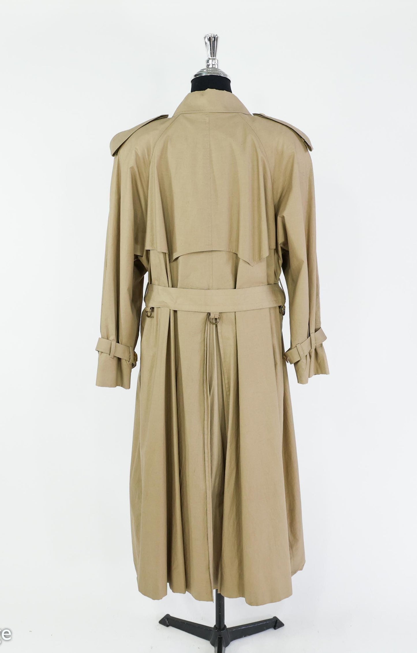 Aquascutum | 1970s Trench Coat | 70s Khaki Trench Coat | Aquascutum England | Medium