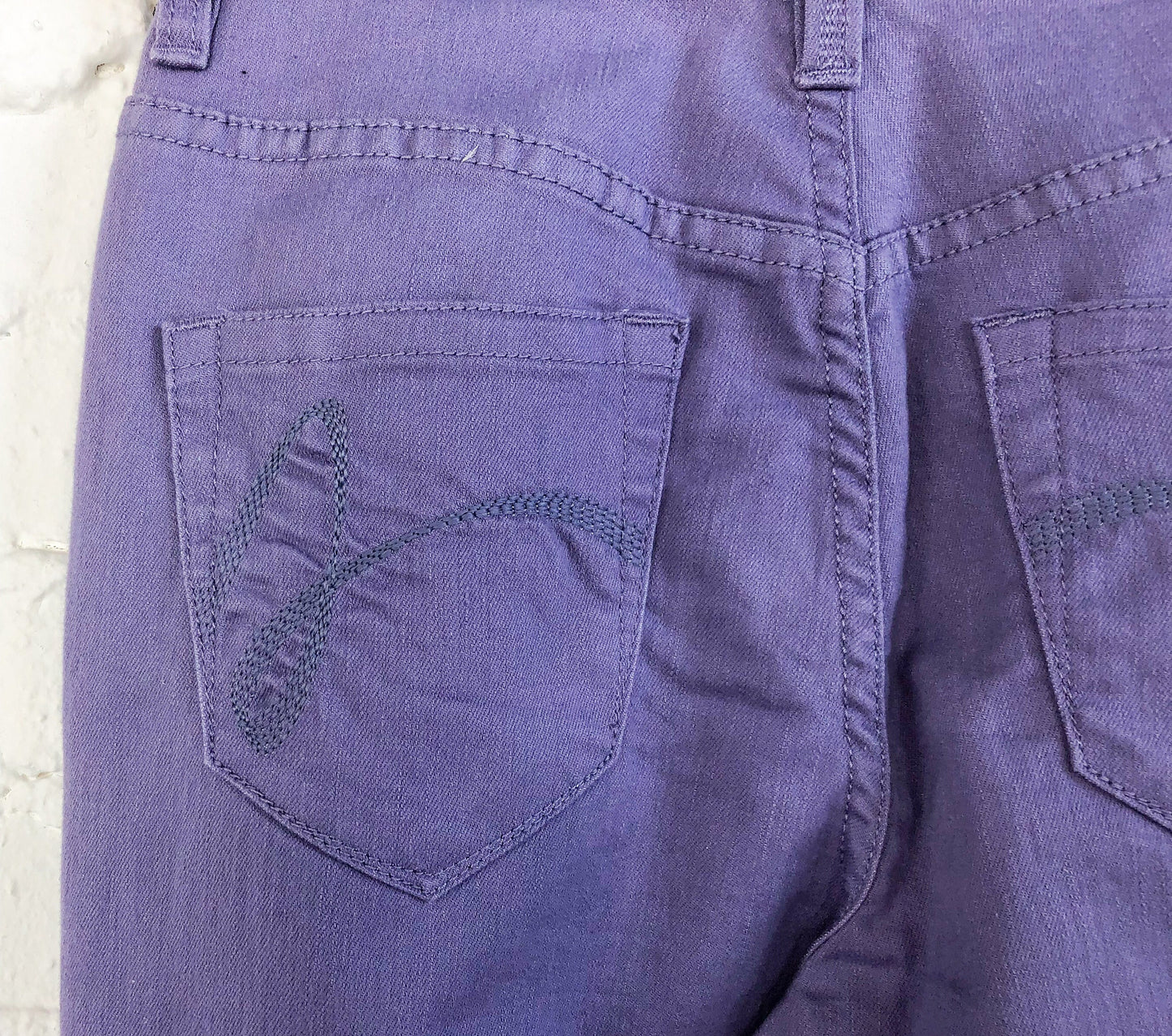 1990s Lavender Purple Denim Jeans, Medium