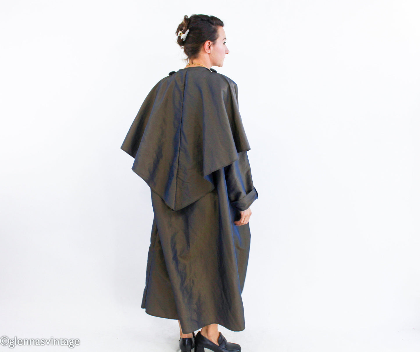 1990s Bronze Oversized Rain Jacket , , Large