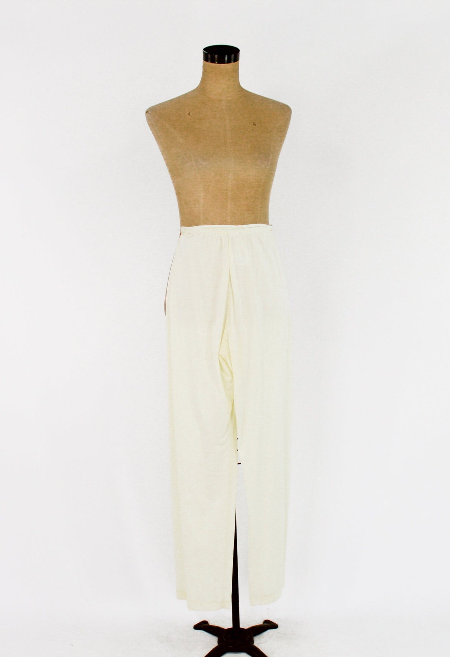 1950s Yellow Nylon Pajama Set | 50s Yellow Pajamas | Vanity Fair | Small