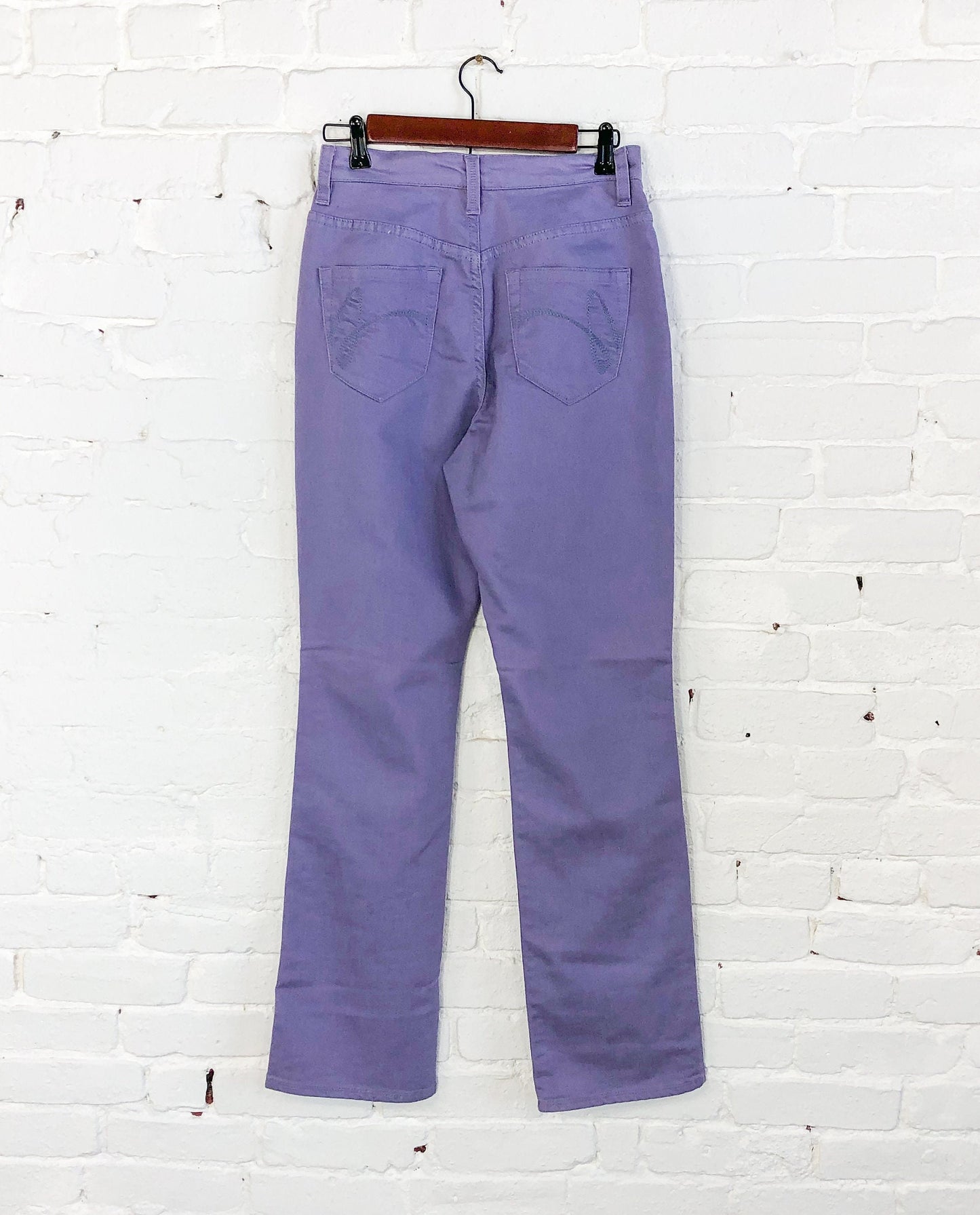 1990s Lavender Purple Denim Jeans, Medium
