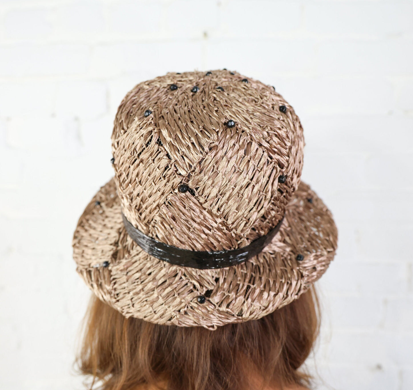 1960s Mr. John Brown Raffia Hat