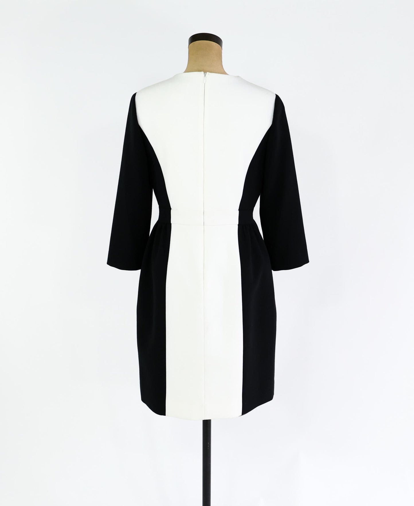 Kate Spade Black & White Dress | Color Block Sheath Dress, Medium