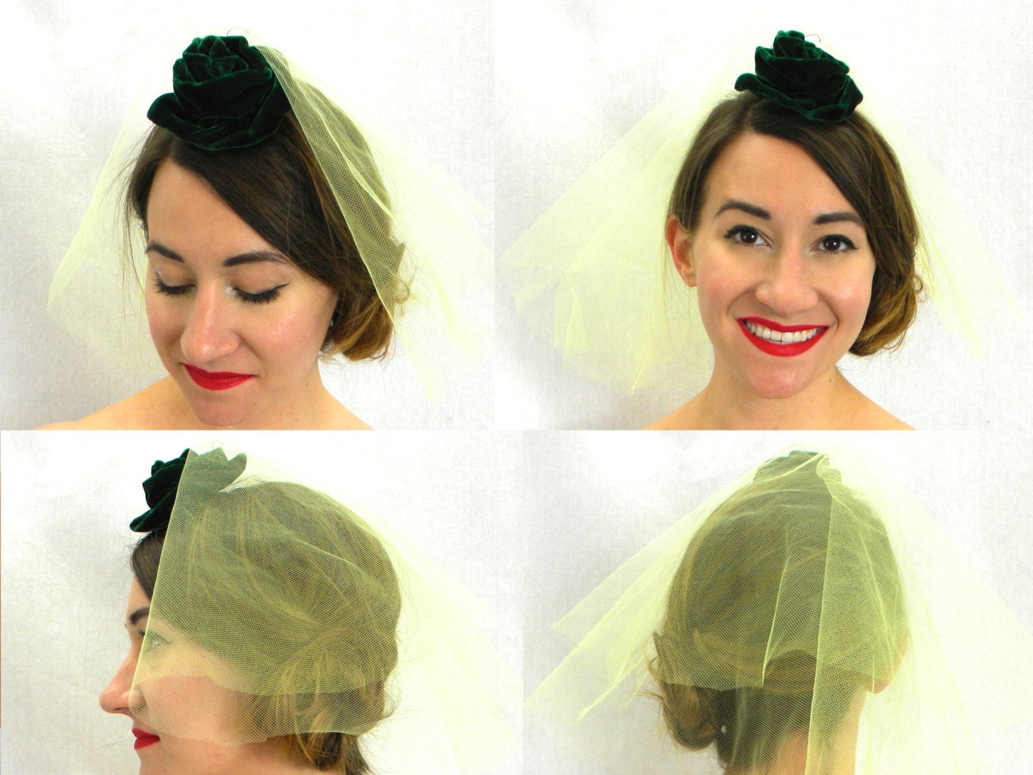 1960s Green Evening Dress | 60s Green Velvet & Crepe Dress | Bridesmaid | Prom Dress | XS