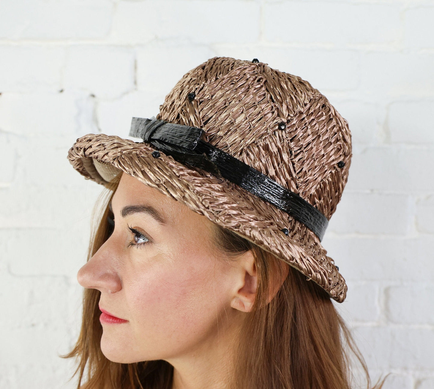 1960s Mr. John Brown Raffia Hat