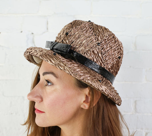 1960s Mr. John Brown Raffia Hat