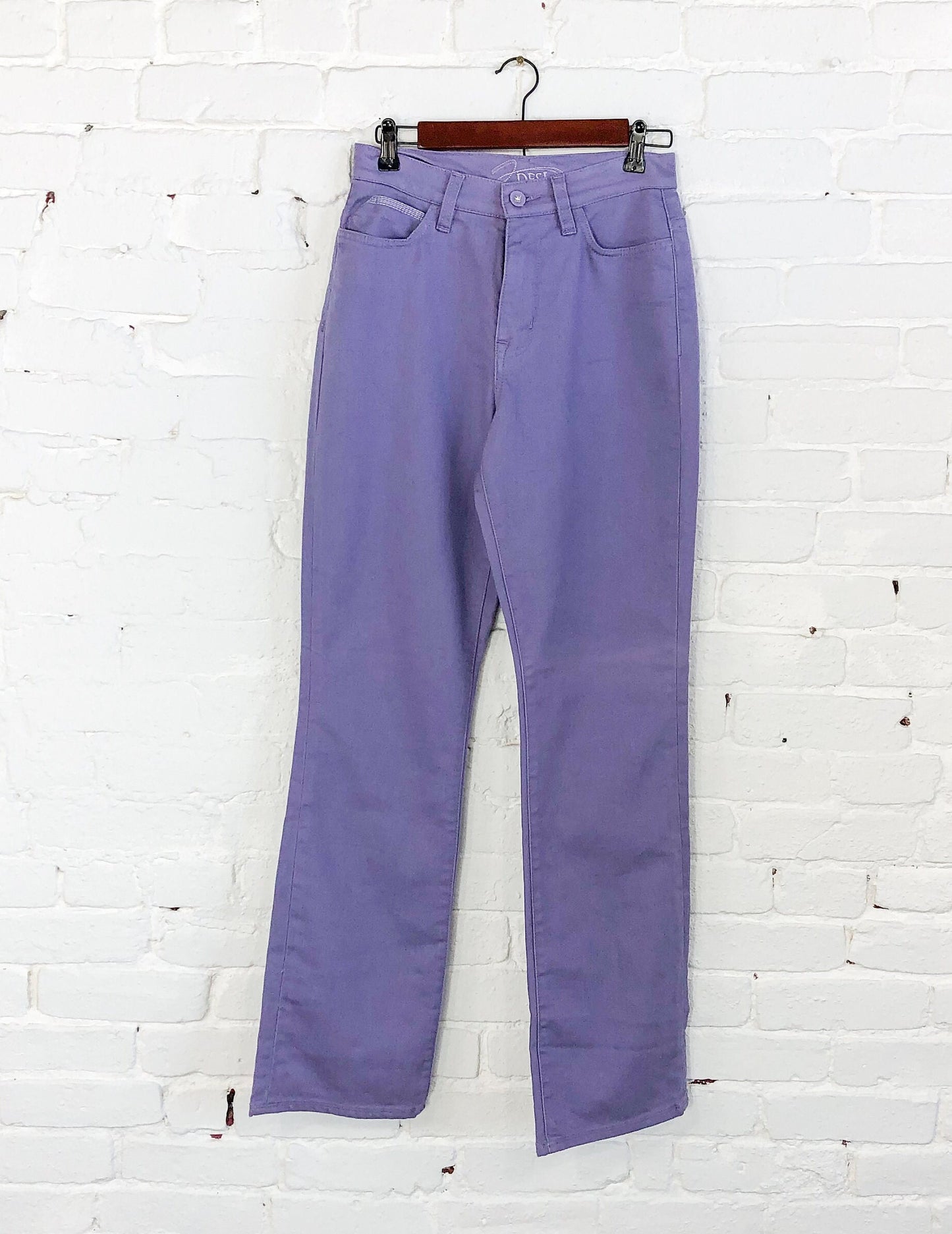 1990s Lavender Purple Denim Jeans, Medium