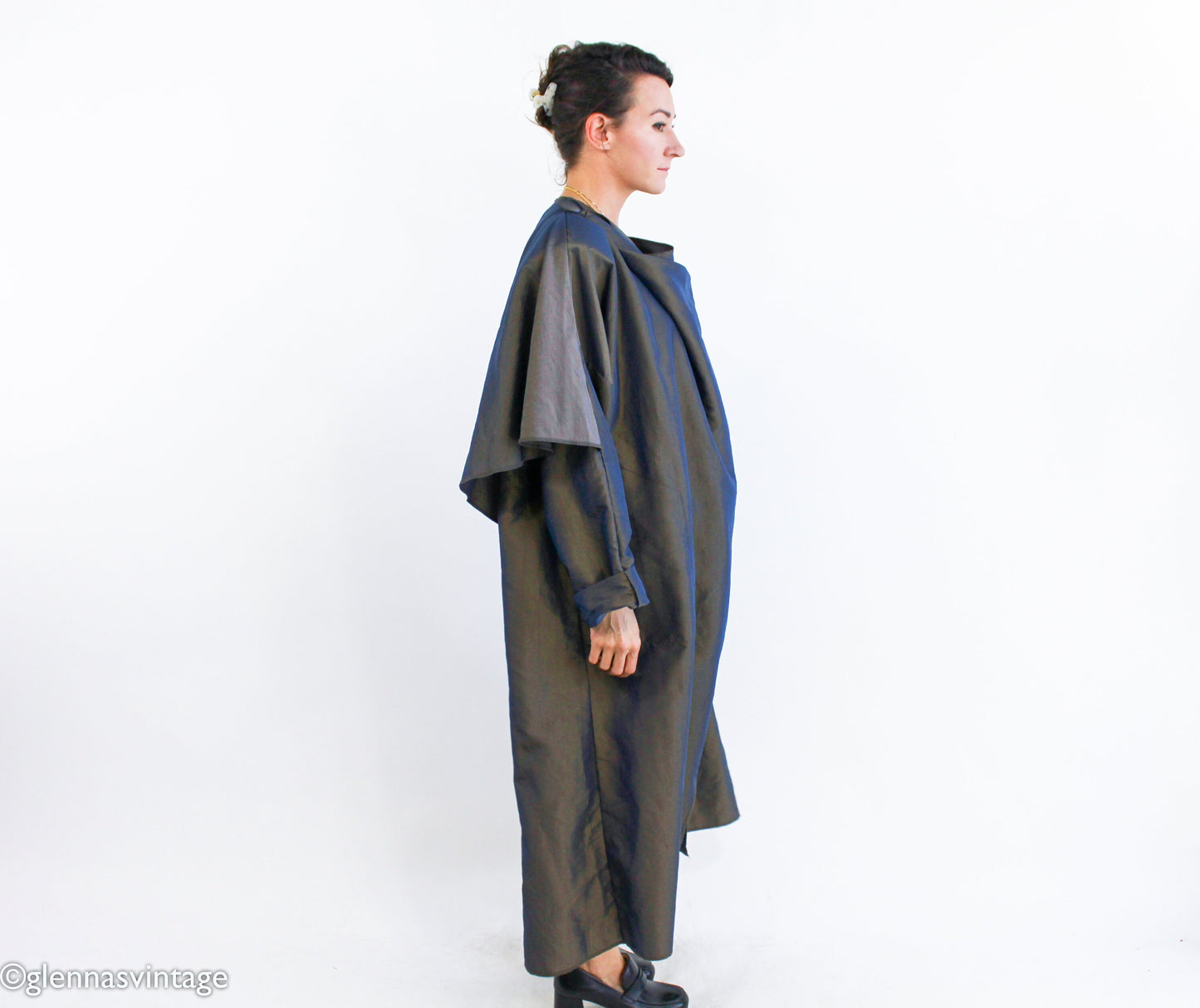 1990s Bronze Oversized Rain Jacket , , Large